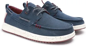 PITAS Byron Men’s Boat Shoes | Lightweight Slip-On Loafers | Ultra-Comfortable Casual Shoes for Men | Navy