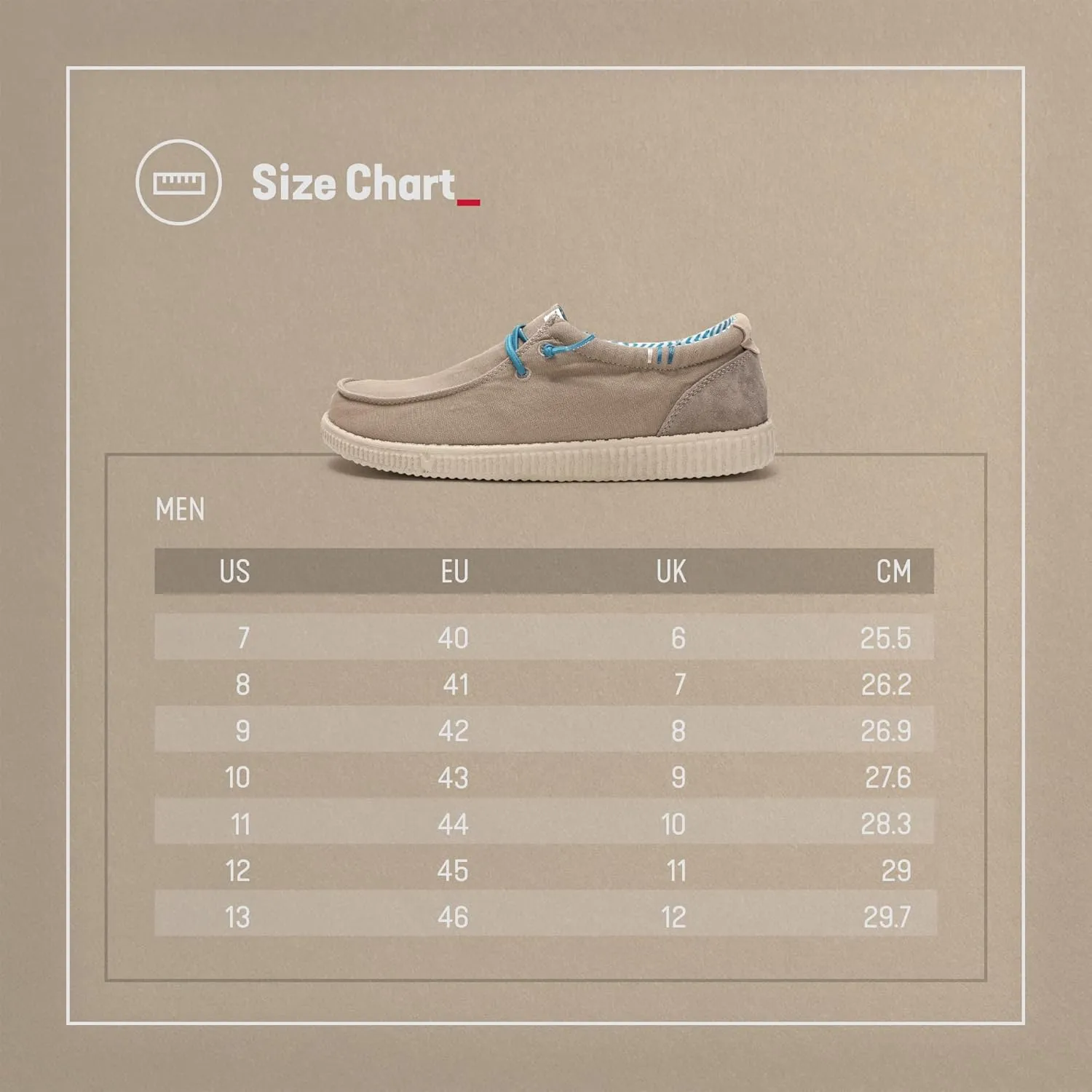 PITAS Ledro Men’s Casual Loafers | Cotton & Suede Upper | Lightweight & Comfortable Slip-On Shoes for Men | Taupe