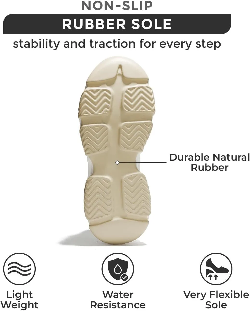 Project Cloud Chunky Platform Sneakers for Women - Comfortable Memory Foam Insole Shoes for Women Footwear - Lace-up Womens Shoes & Fashion Sneakers (Coco)