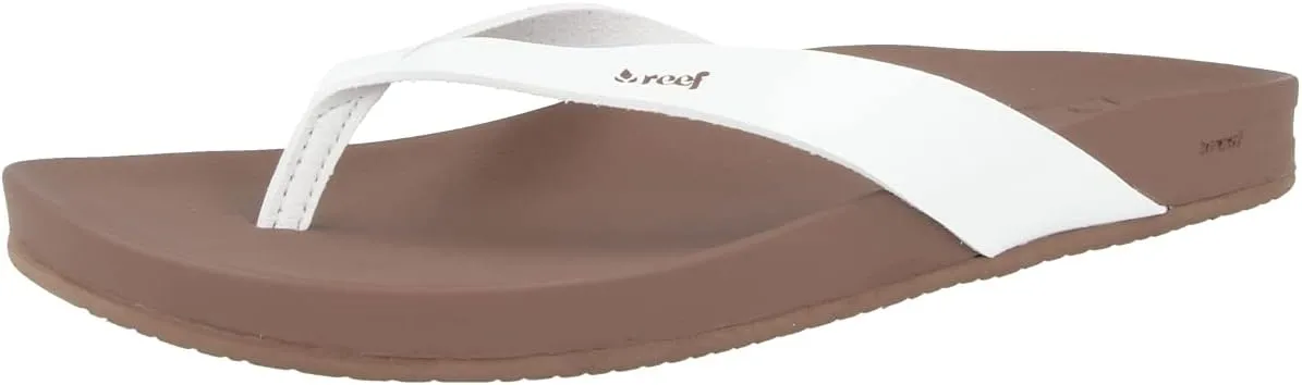 REEF Cushion Court Women's Flip Flop, Molded Cushion Footbed, Arch Support