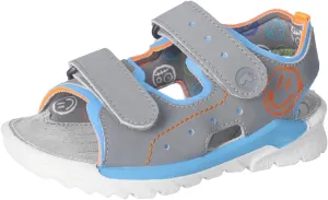 RICOSTA Children's Surf Sandals, Width: Wide (WMS), Washable, Graphit Sky 440, 33 EU