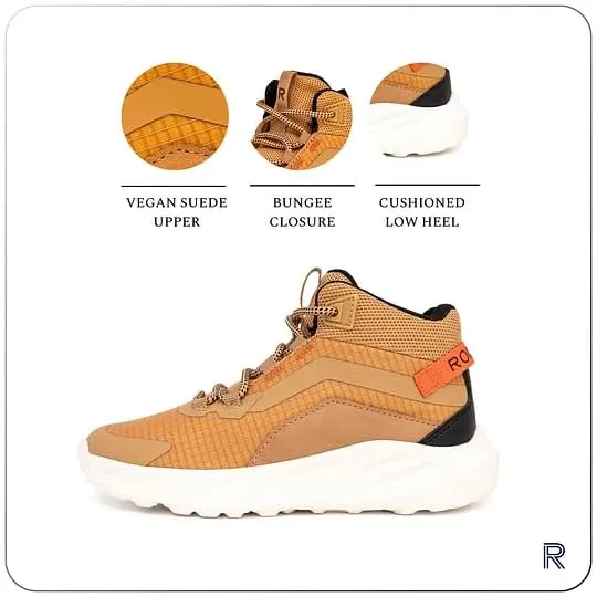 Rockport Boys Kids Sneakers Basketball High Top Shoes Jumpers for Athletic School (Little Kids & Big Kids)