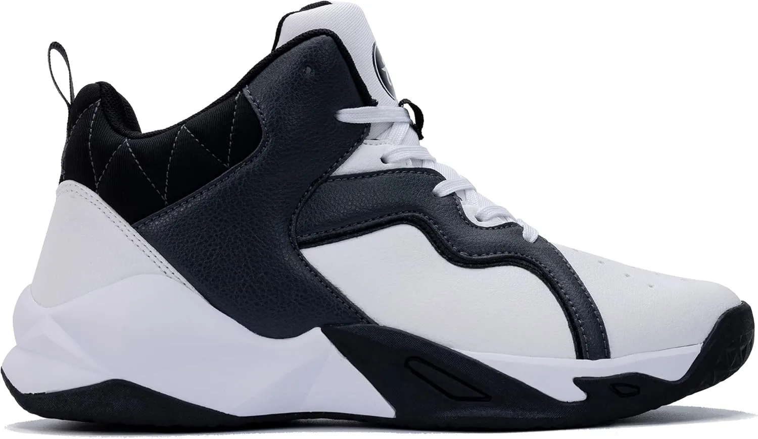 RomenSi Mens High Top Basketball Shoes Athletic Running Walking Anti Slip Sports Fashion Sneakers