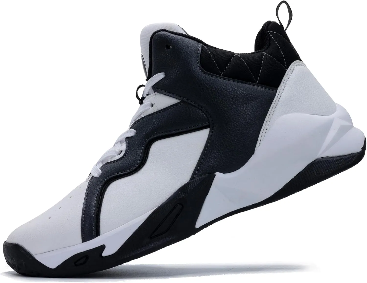RomenSi Mens High Top Basketball Shoes Athletic Running Walking Anti Slip Sports Fashion Sneakers