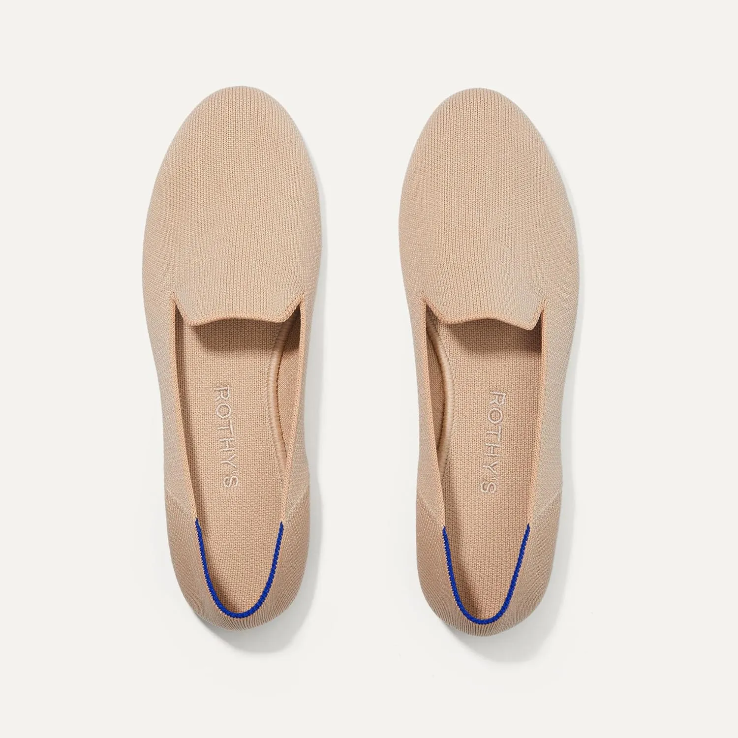 Rothy's The Loafer Women's Slip-On Shoes, Rounded-Toe Flats, Made from Recycled Plastic Bottles & Machine Washable