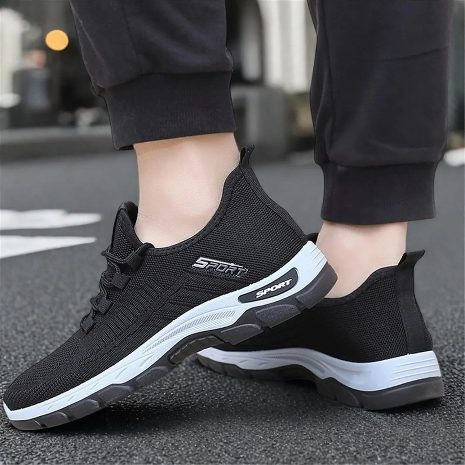 Running Shoes for Men Gym Tennis Athletic Mesh Sneakers Lightweight Sports Fashion Breathable Casual Shoes