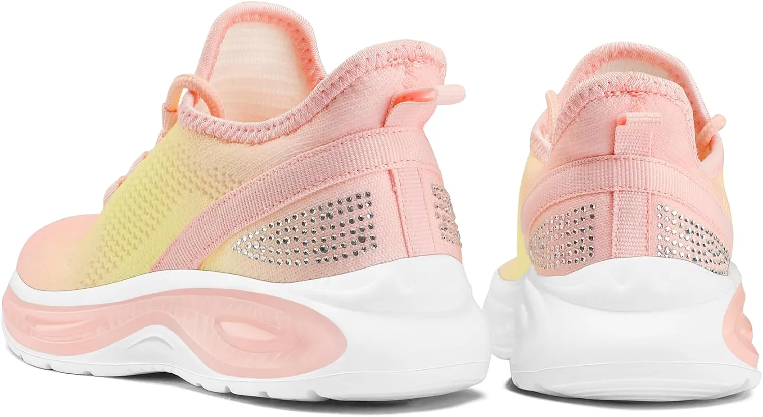 RUNSIDE Girls Lightweight Sneakers Kids Lace-up Tennis Running Shoes, Breathable Walking Shoes for Toddler/Little Kid/Big Kid