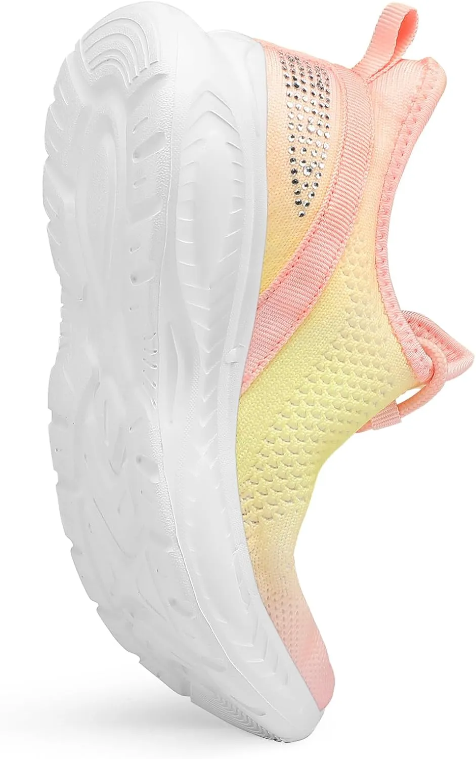 RUNSIDE Girls Lightweight Sneakers Kids Lace-up Tennis Running Shoes, Breathable Walking Shoes for Toddler/Little Kid/Big Kid