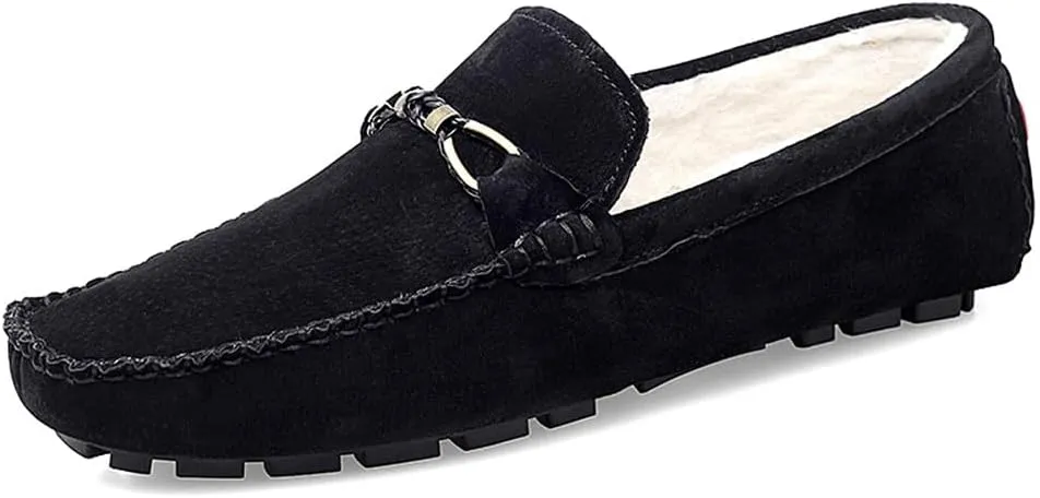 Santimon Men's Driving Shoes Loafers Slip On Genuine Leather Moccasins Boat Shoes, Casual Shoes for Men, Boat Shoes for Men, Walking Shoes for Men