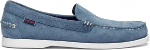 Sebago Frank Boat Roughout Loafers for Men- Handsewn Roughout Leather Shoes with Leather Sock Lining and Non-Marking, Non-Slip Siped Rubber Soles