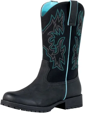 SheSole Women's Cowboy Cowgirl Boots Mid Calf Western Country Riding Work Boots