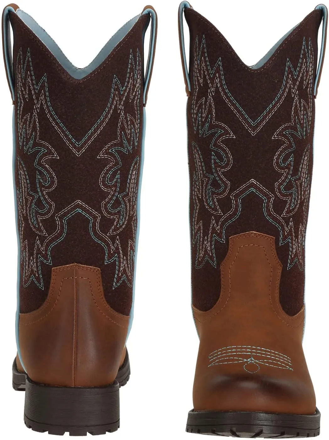 SheSole Women's Cowboy Cowgirl Boots Mid Calf Western Country Riding Work Boots