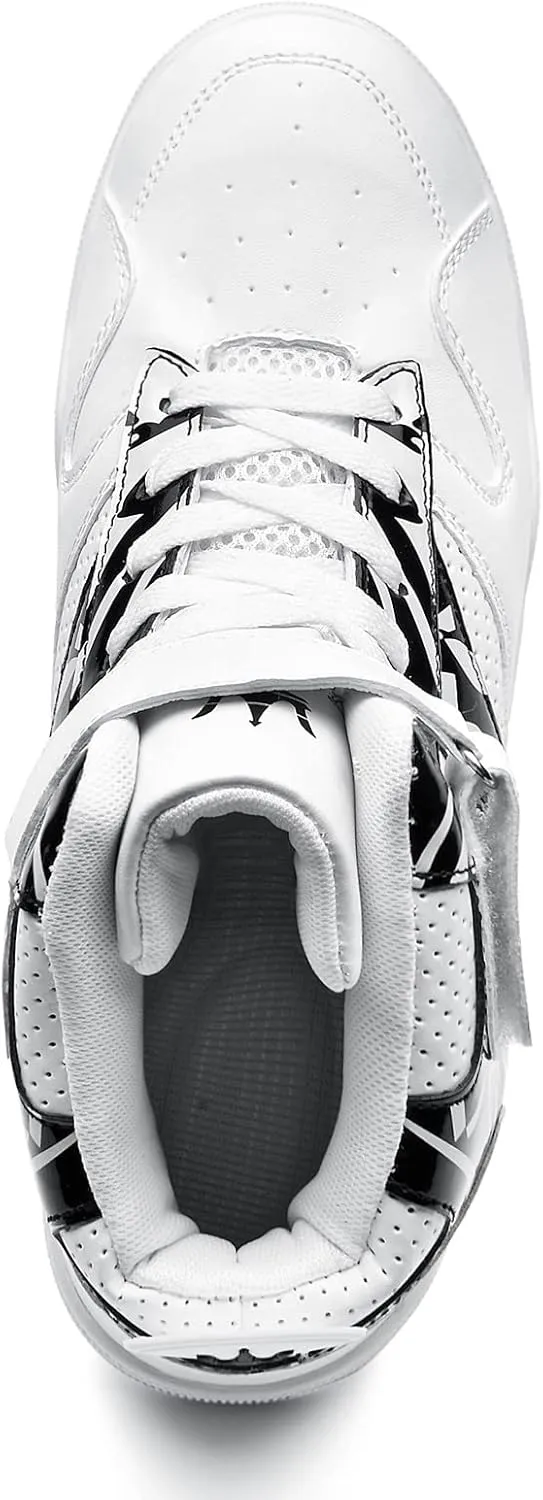 Shoes Men's High Top Fashion Sneakers Outdoor Casual Sports Shoes Training Leather Shoes Mens Flats