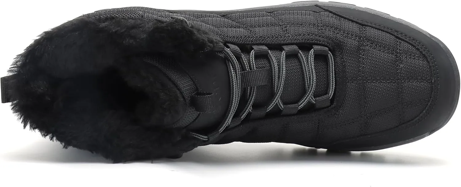 SKDOIUL Men's Winter Outdoor Snow Boots Shoes