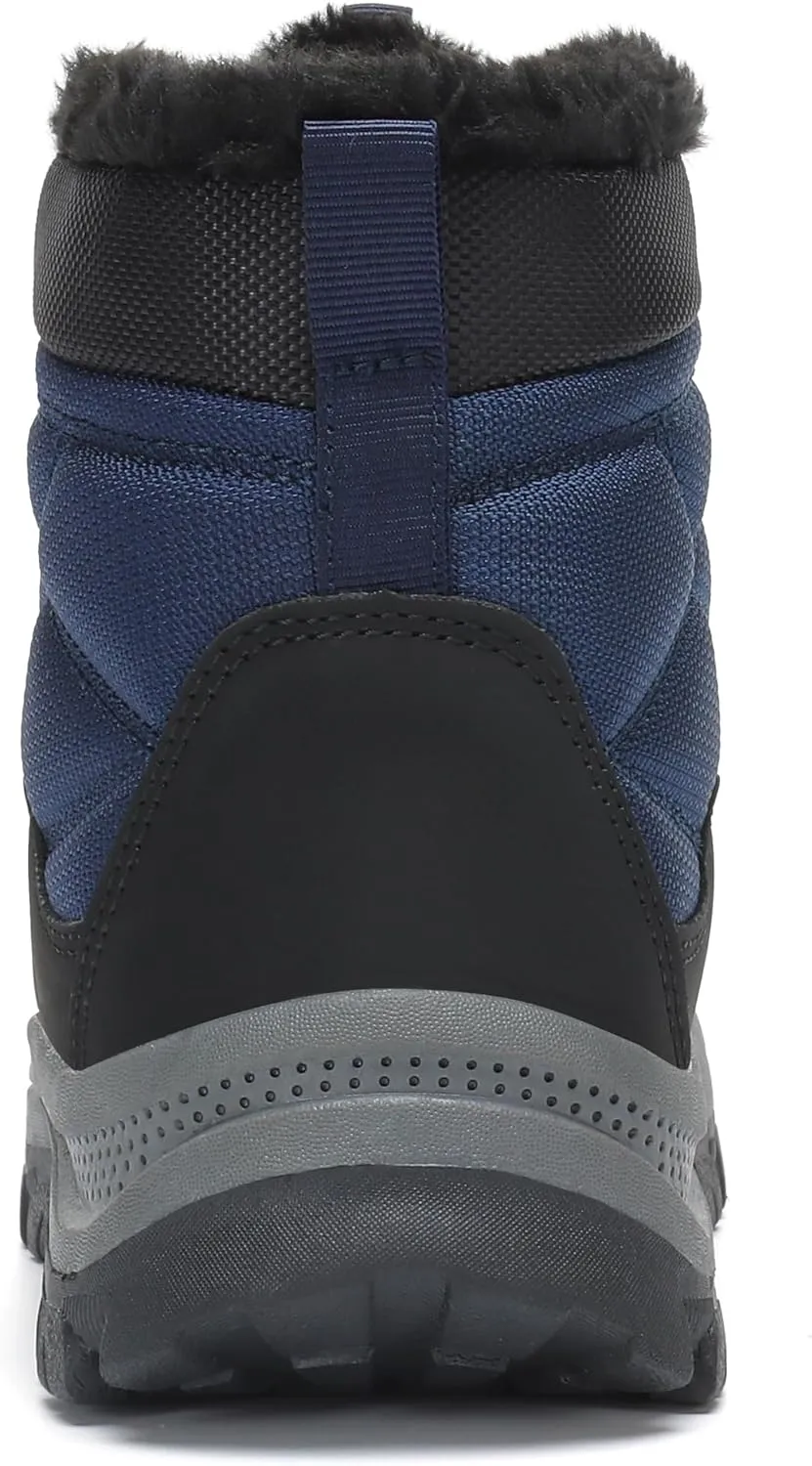SKDOIUL Men's Winter Outdoor Snow Boots Shoes