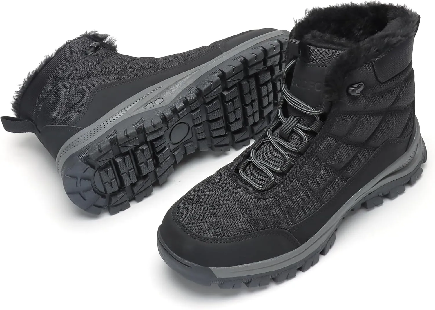 SKDOIUL Men's Winter Outdoor Snow Boots Shoes