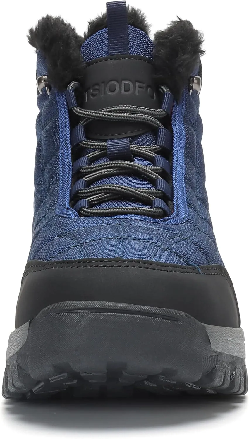 SKDOIUL Men's Winter Outdoor Snow Boots Shoes
