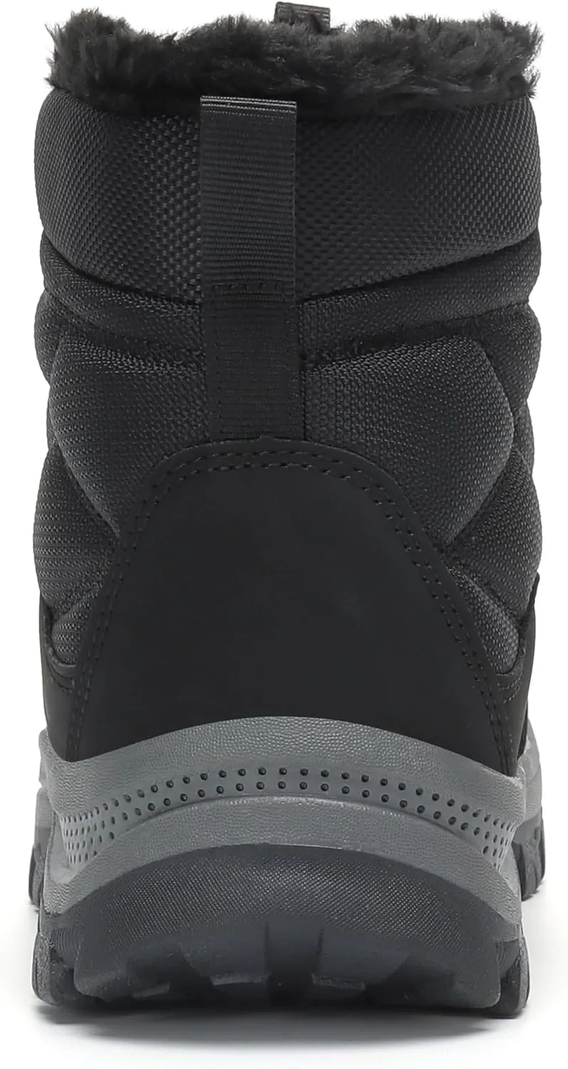 SKDOIUL Men's Winter Outdoor Snow Boots Shoes