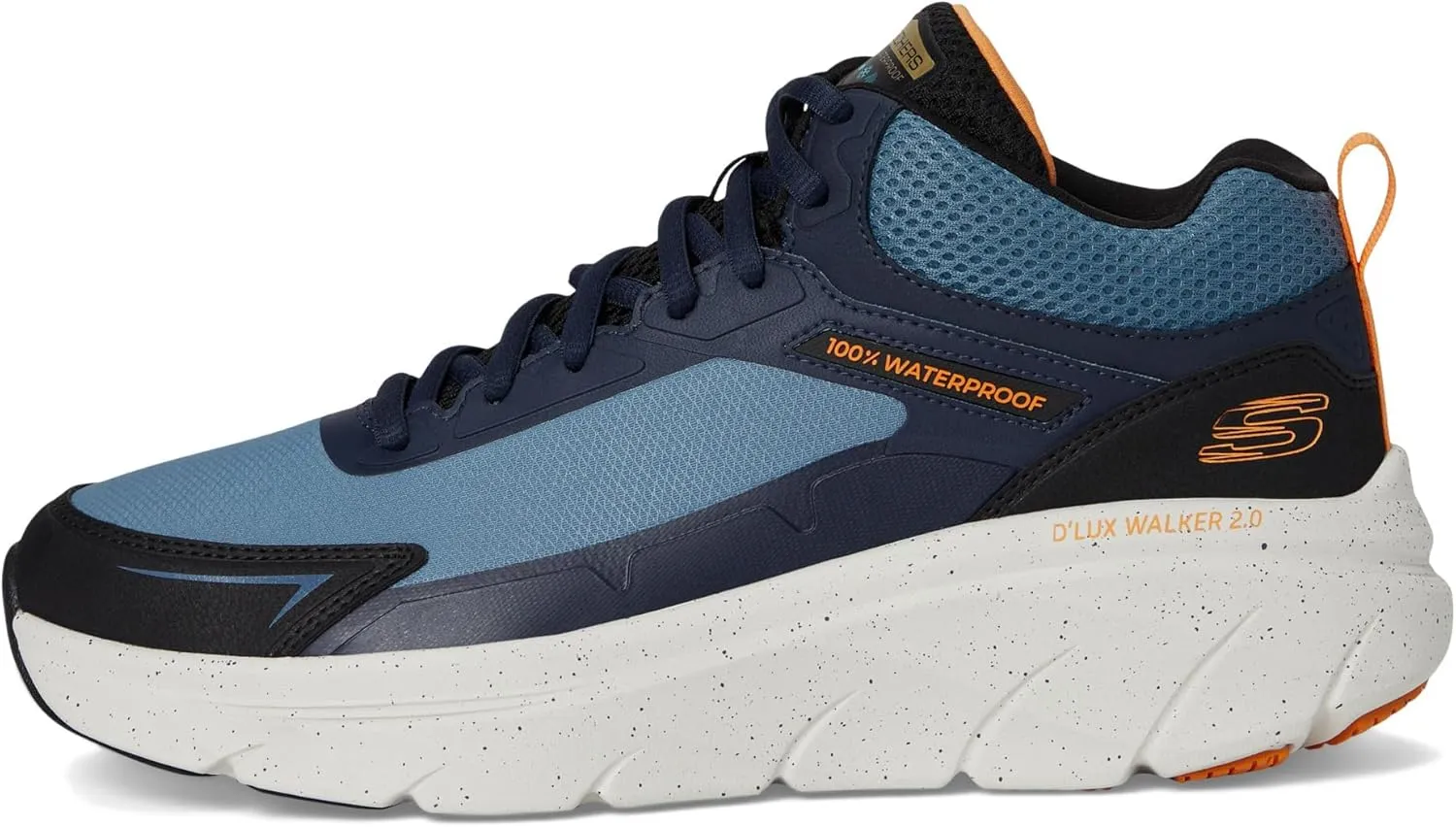 Skechers Men's D'lux Walker 2.0 Grailo Waterproof Sneaker