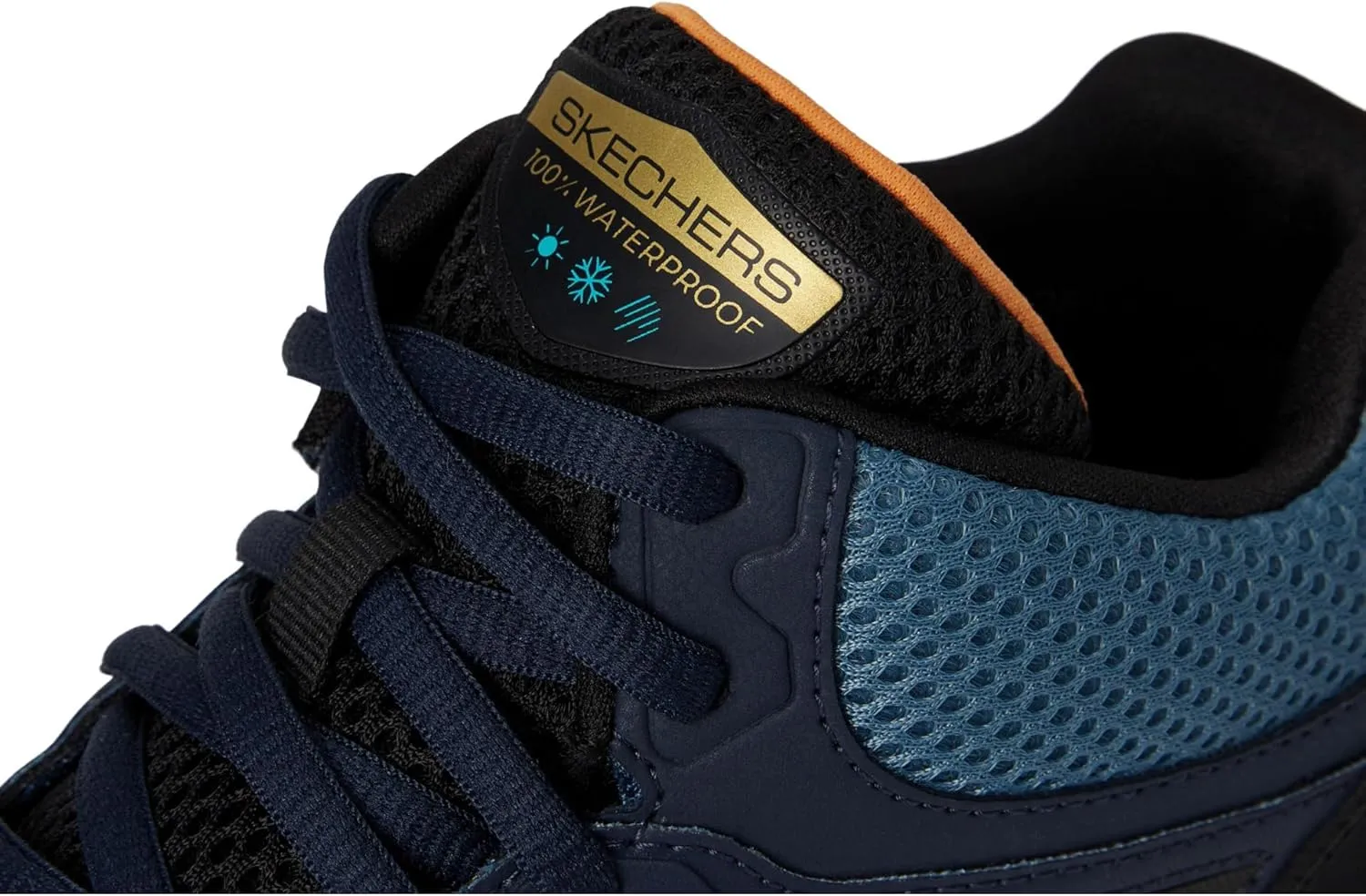 Skechers Men's D'lux Walker 2.0 Grailo Waterproof Sneaker