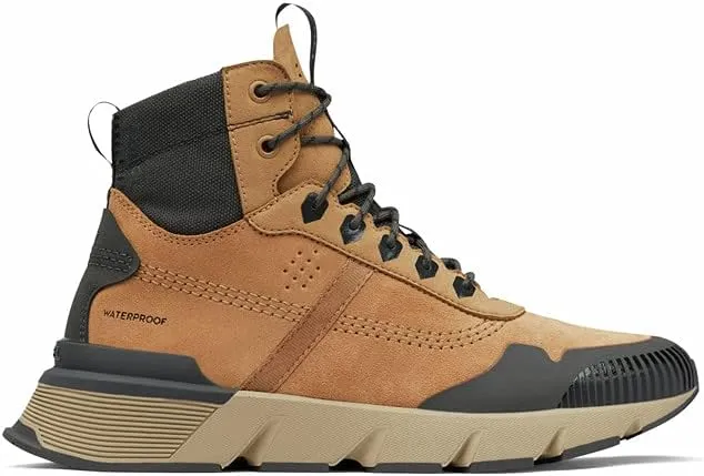 Sorel Men's Kinetic Rush MID WP Sneaker — Waterproof Suede Sneakers