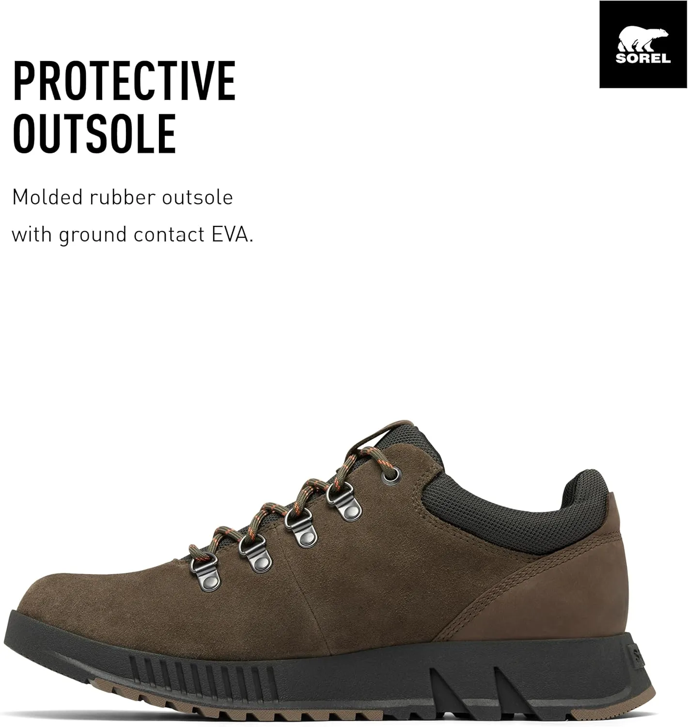 SOREL Men's Mac Hill Lite Hiker Low Waterproof Sneaker