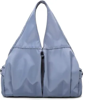 Sports Duffel Bags Woman Sports Bag Fitness Travel Swimming Shoulder Bag Handbag Wet Dry Isolation Pouch(Blue)