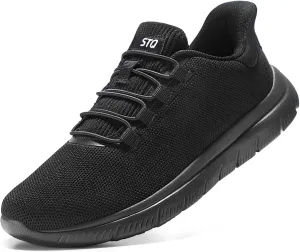STQ Slip on Sneakers Womens Walking Shoes Tennis Orthopedic Arch Support Non Resistant Lightweight Comfort Maternity Pregnant Nurse