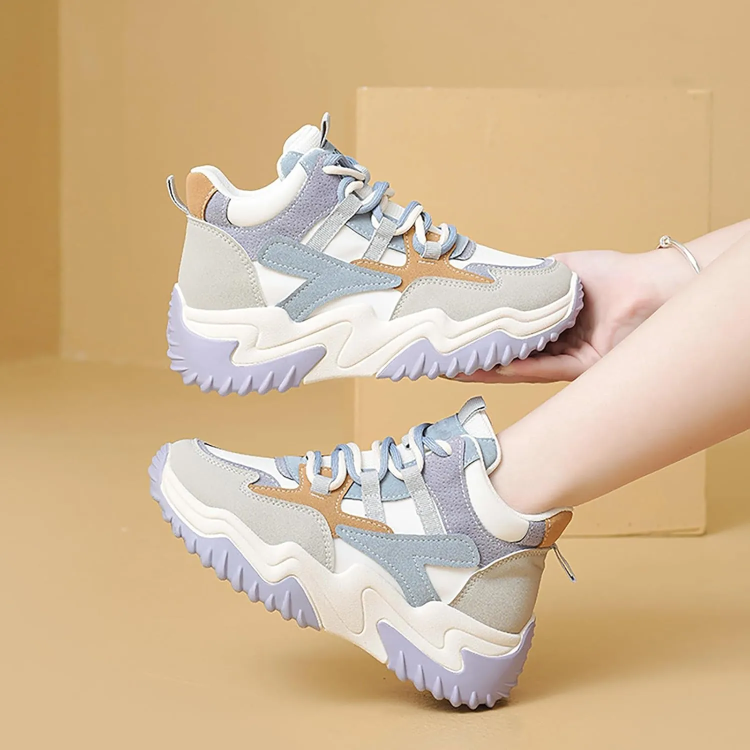 Tennis Shoes Men Mesh Breathable Women's Shoes Casual Fashion Sneakers 2025 Sneakers for Women Running Fashion Walking Platform Tennis Shoe Loafers Casual Slip On
