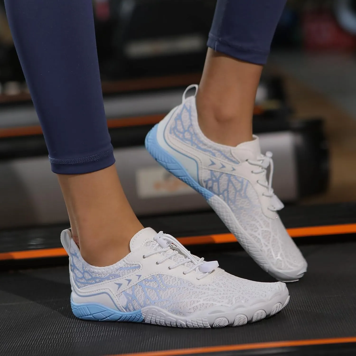 Thatrich Hike Barefoot Shoes for Women Men Wide Toe Box Sneakers Non-Slip Waterproof Comfy Breathable Water Shoe Hiking Travel Athletic Zero Drop Running Grounded Footwear Lightweight Casual Unisex