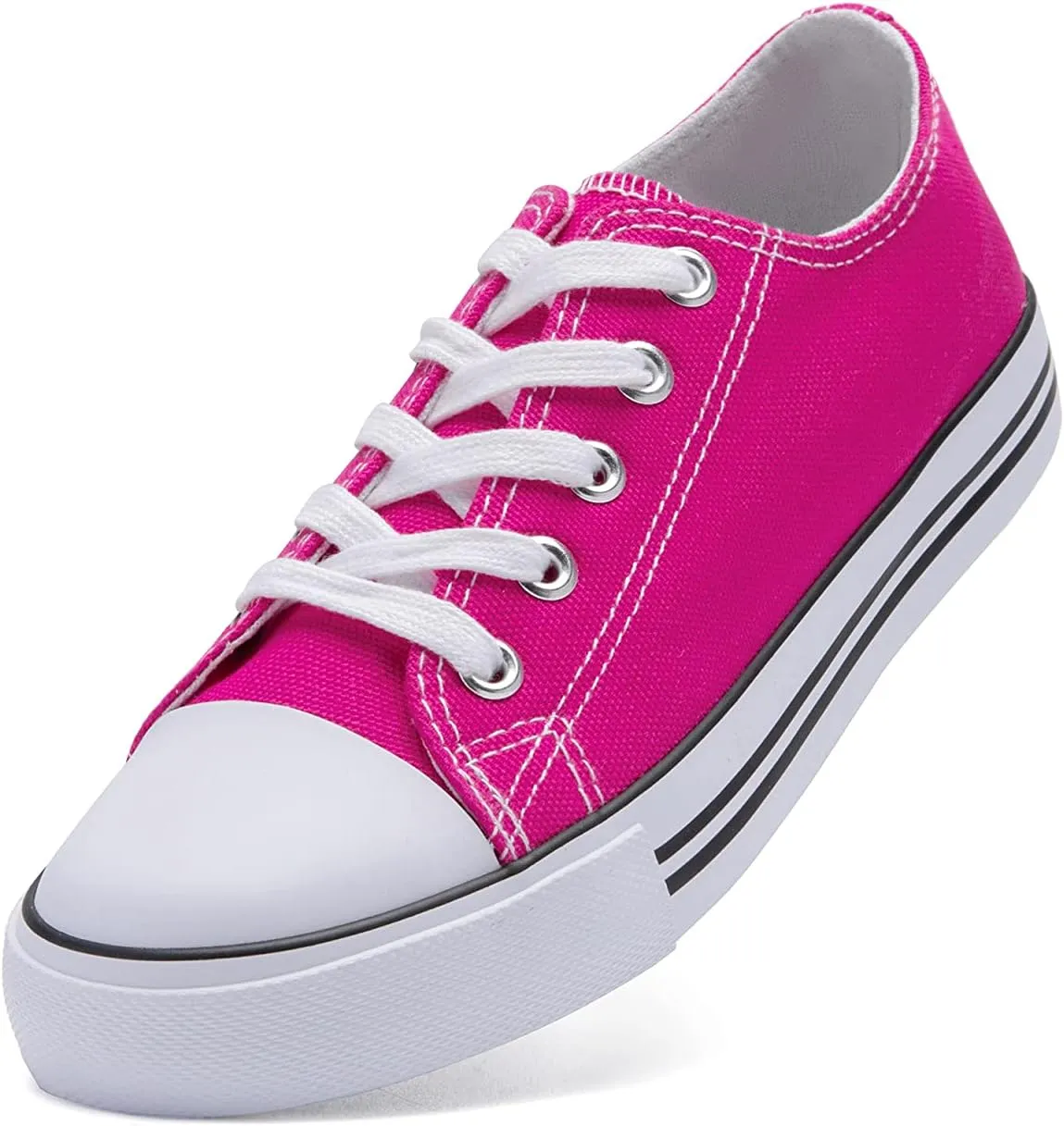 The Fashion Supply Toddler Canvas Shoes for Girls & Boys - Breathable & Comfortable Boys & Girls Canvas Shoes for Toddlers