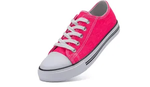 The Fashion Supply Toddler Canvas Shoes for Girls & Boys - Breathable & Comfortable Boys & Girls Canvas Shoes for Toddlers