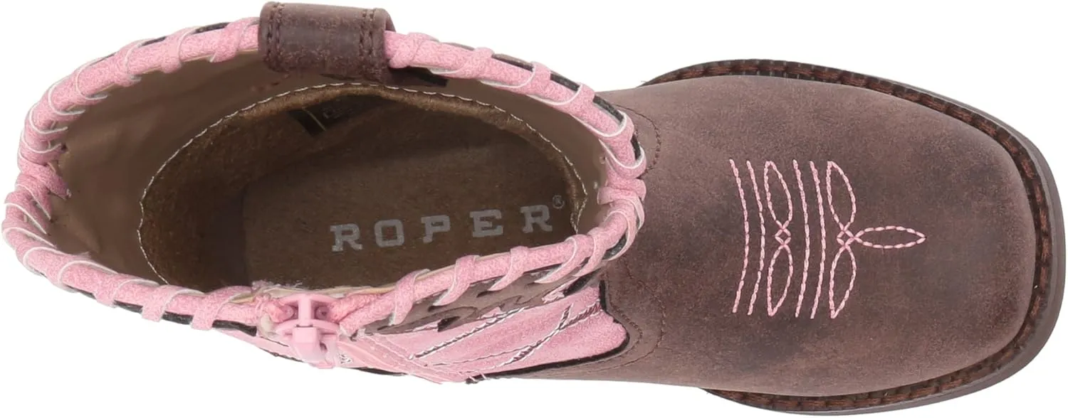 Tin Haul Baby-Girl's Lacy Traditional Cowboy Boots