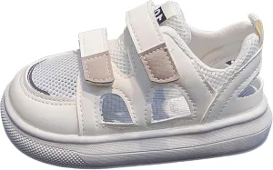 Toddler Boys Mesh Sneakers Little Kid Open Toe Sport Shoes Baby Infant First Walking Non Slip Shoes Breathable Comfy