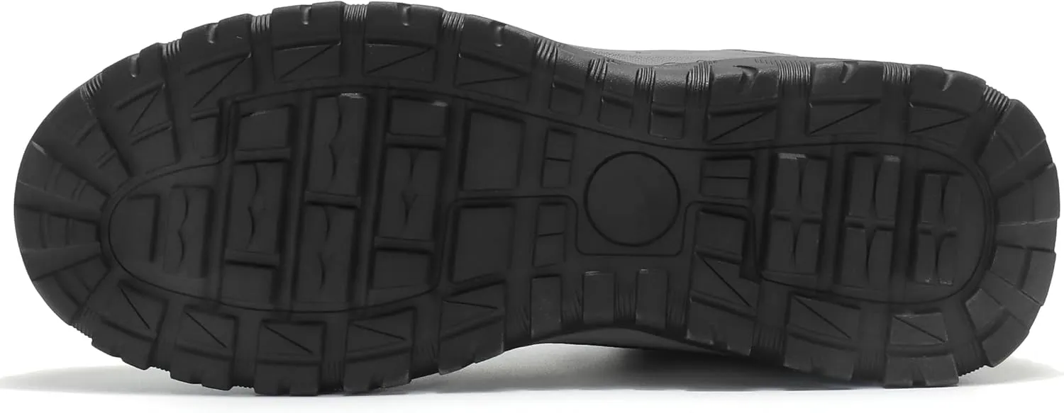 TSIODFO Men's Snow Boots Outdoor Waterproof Winter Boots Fur Lined Cold Weather Shoes