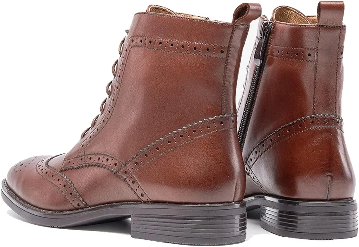 U-lite Womens Fall Winter Comfortable Stylish Leather Chelsea Ankle Boots Women Booties