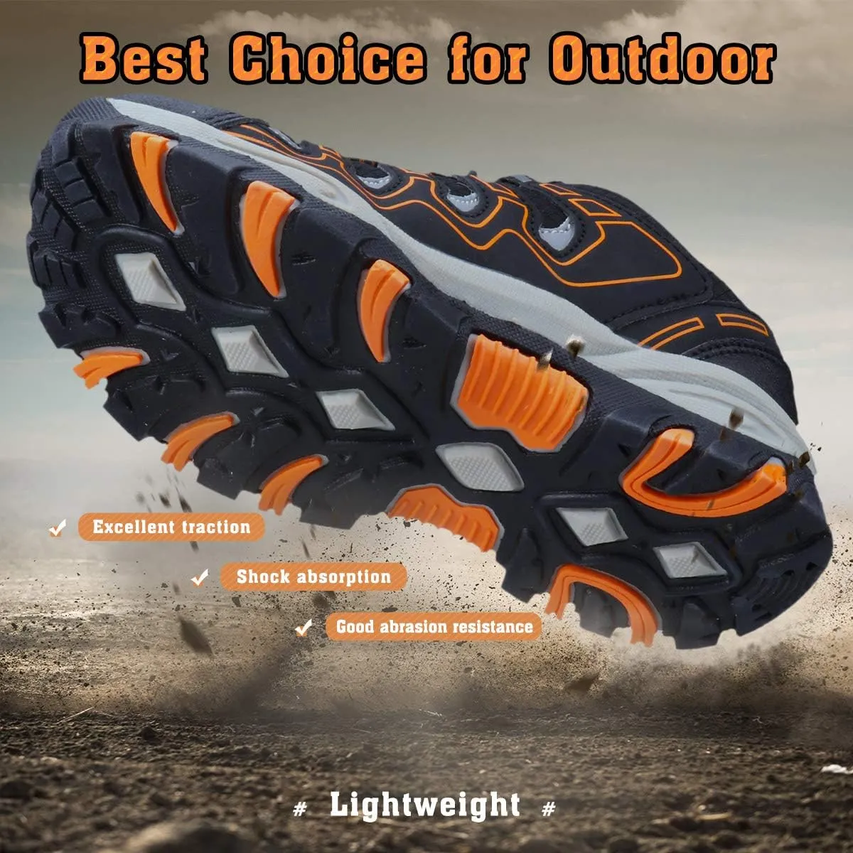 UOVO Boys Shoes Boys Sneakers Boys Tennis Running Shoes Waterproof Hiking Shoes Kids Athletic Outdoor Sneakers Slip Resistant(Little/Big Boys)