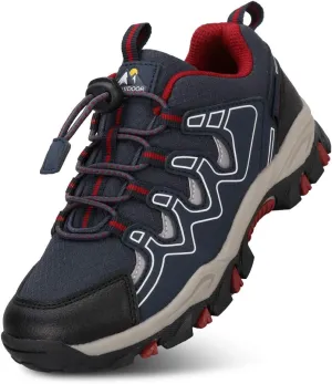 UOVO Boys Shoes Boys Sneakers Boys Tennis Running Shoes Waterproof Hiking Shoes Kids Athletic Outdoor Sneakers Slip Resistant(Little/Big Boys)
