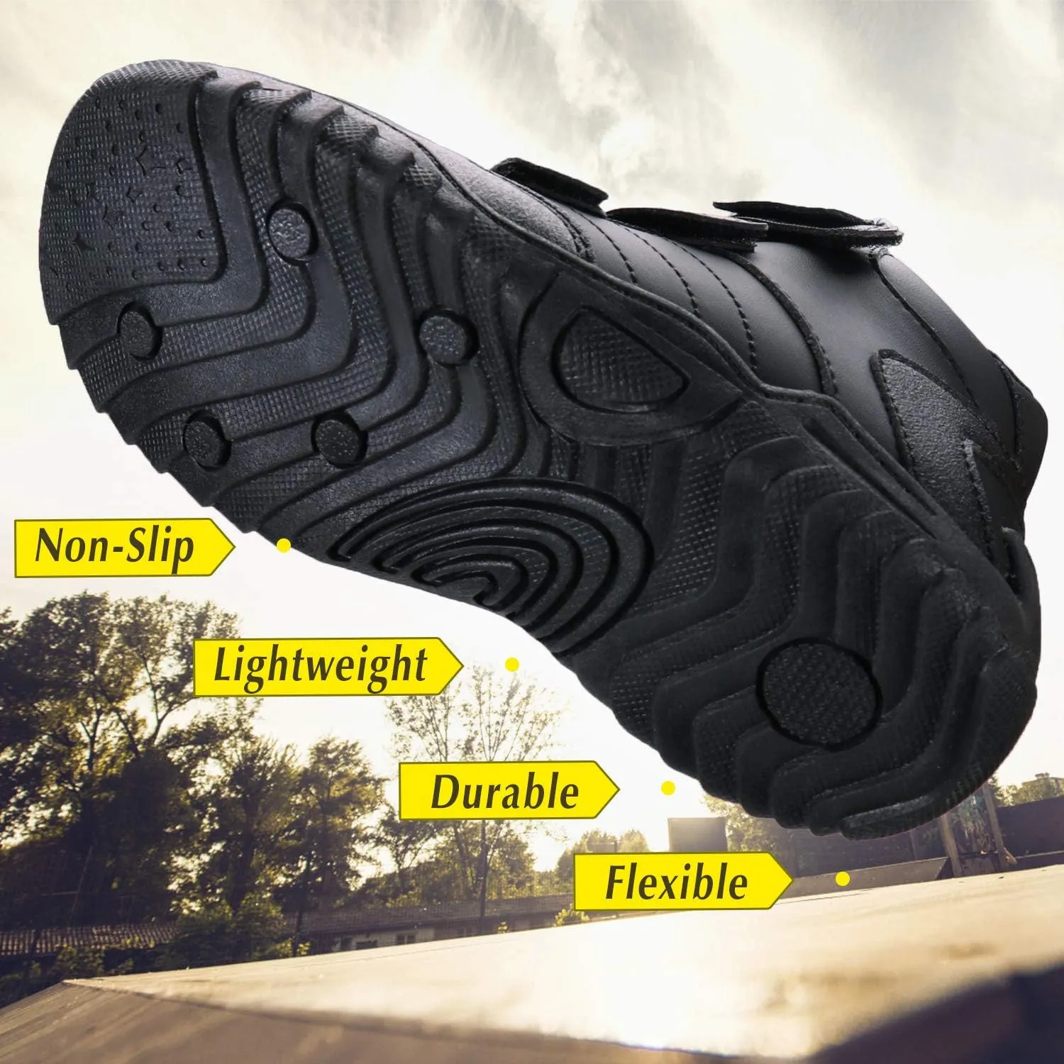UOVO Boys Winter Boots - Hiking, Snow & Waterproof Shoes. Kids Outdoor Hi Top, Slip Resistant (Little/Big Boys)