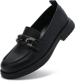 UZB Womens Loafers Business Dressy Shoes Slip on Comfort Casual Office Work Shoes