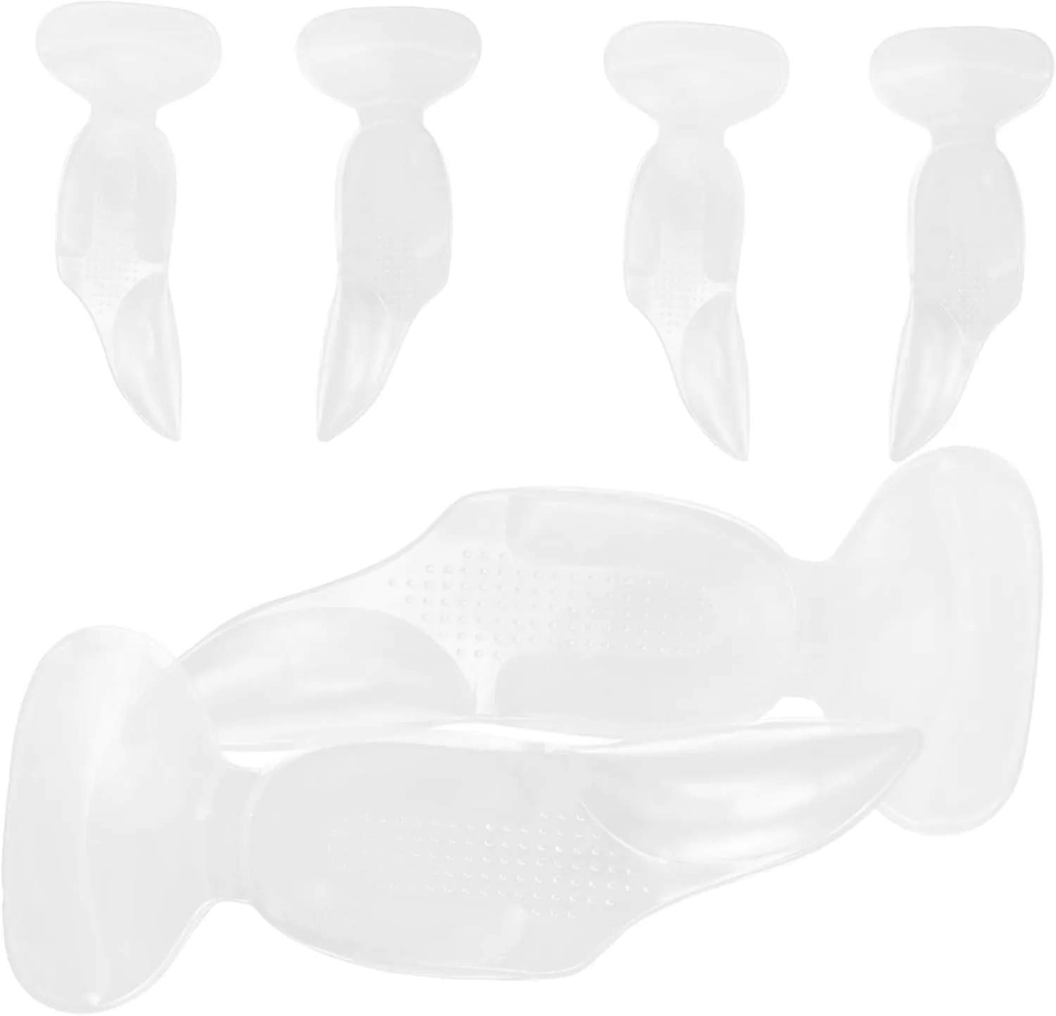 Vaguelly Anti-Friction Heel Patch Inserts 3 Pack Heel Liners for Sandals Sports Shoes Toe Pads Arch Support Comfortable Walk
