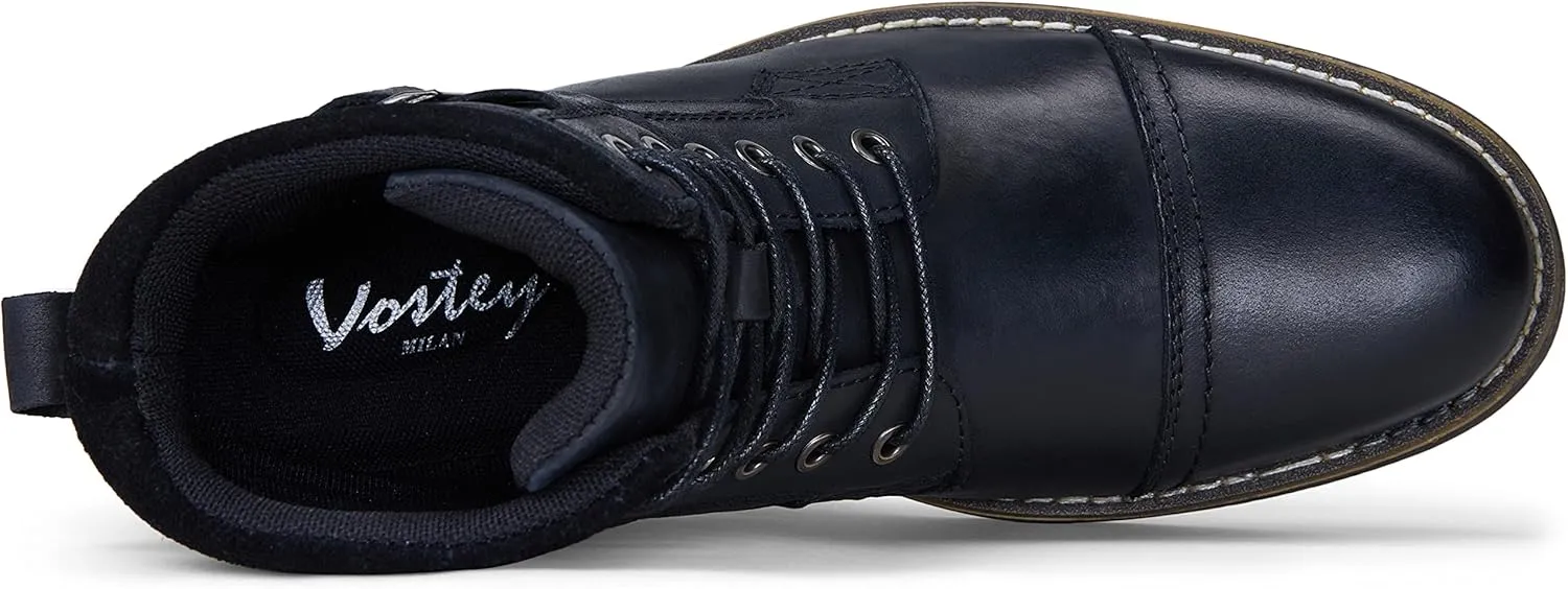 Vostey Men's Boots Boots for Men Casual Boots Motorcycle Combat Ankle Dress Boots Mens