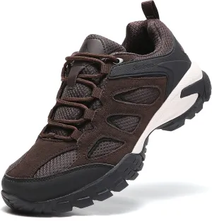 wanhee Men Trail Hiking Shoes Outdoor Trekking Sneakers
