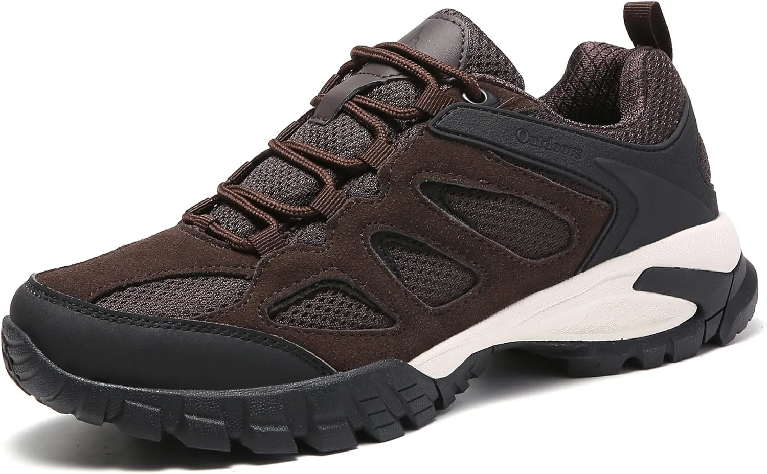 wanhee Men Trail Hiking Shoes Outdoor Trekking Sneakers