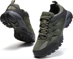 wanhee Men Trail Hiking Shoes Outdoor Trekking Sneakers