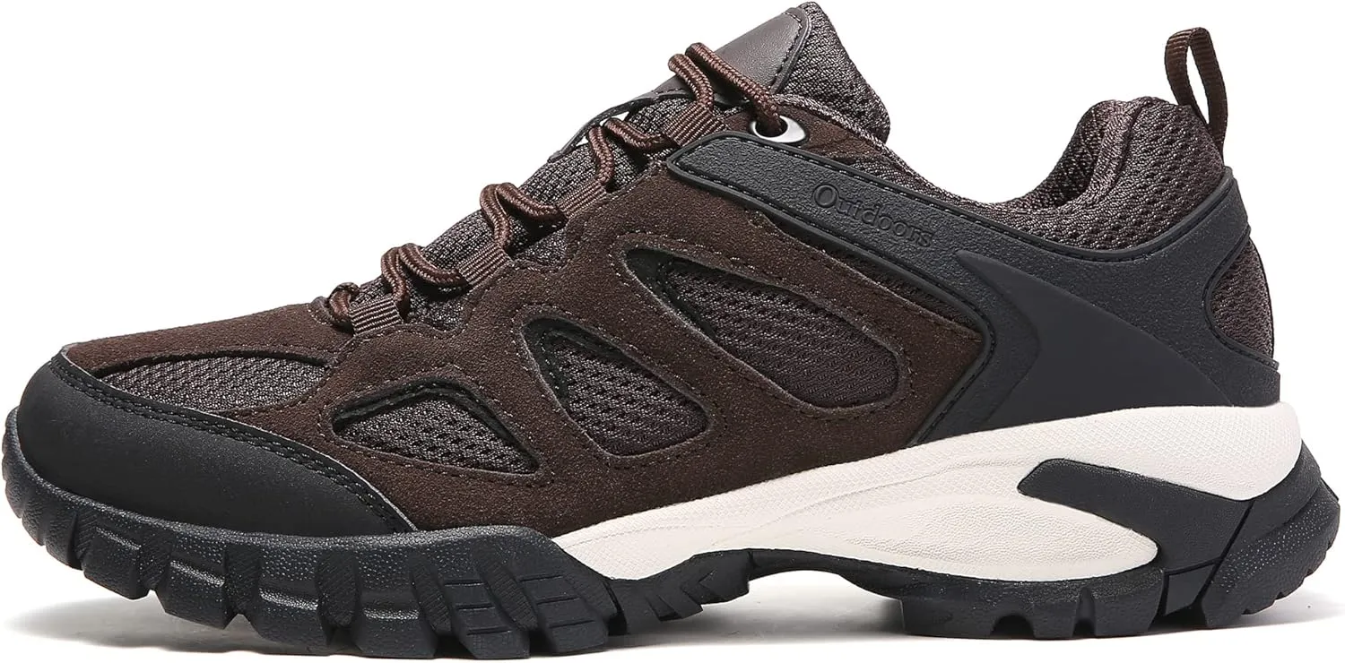 wanhee Men Trail Hiking Shoes Outdoor Trekking Sneakers