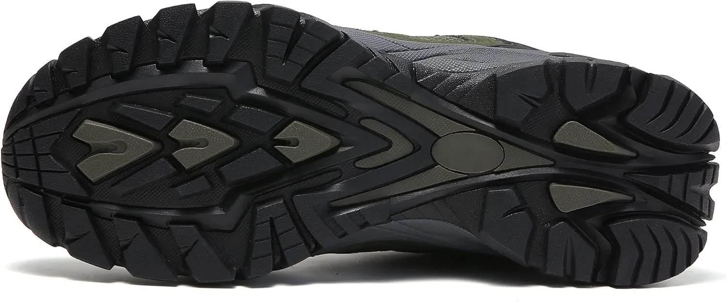 wanhee Men Trail Hiking Shoes Outdoor Trekking Sneakers