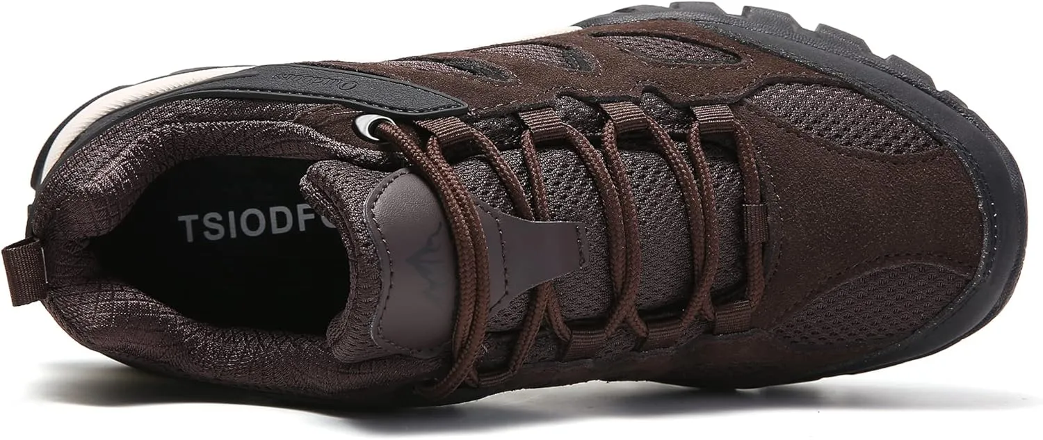 wanhee Men Trail Hiking Shoes Outdoor Trekking Sneakers