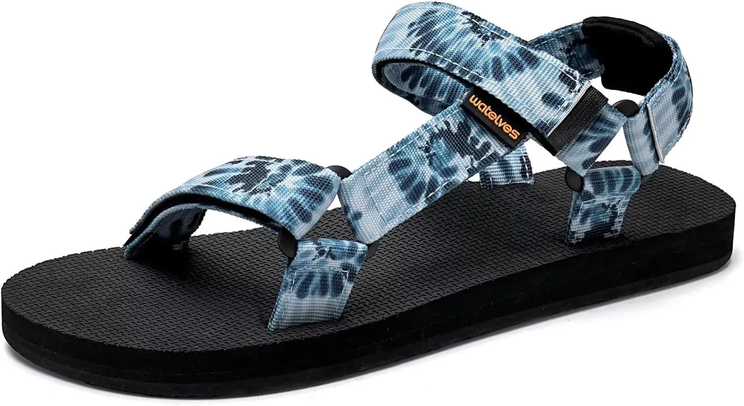 WateLves Womens-Sport-Sandals Outdoor Hiking Sandals with-Arch-Support Comfortable Webbing-Water-Athletic Beach-Sandals for Travel-Walking-Trekking-Camping
