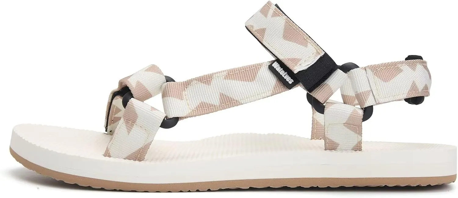 WateLves Womens-Sport-Sandals Outdoor Hiking Sandals with-Arch-Support Comfortable Webbing-Water-Athletic Beach-Sandals for Travel-Walking-Trekking-Camping